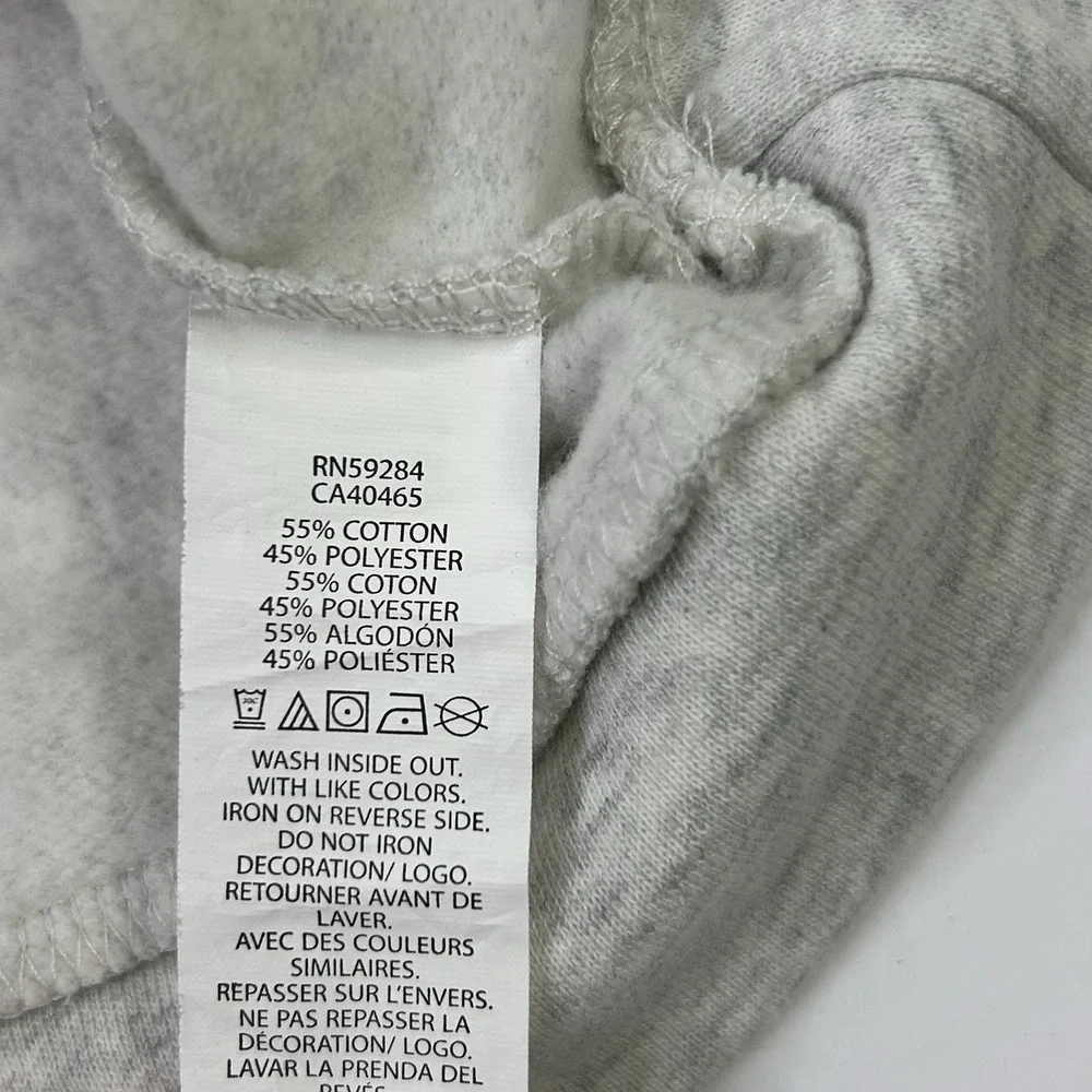 The Children's Place Sweatshirt Girls L 10/12 Gray + Multicolored Graphic Sequin